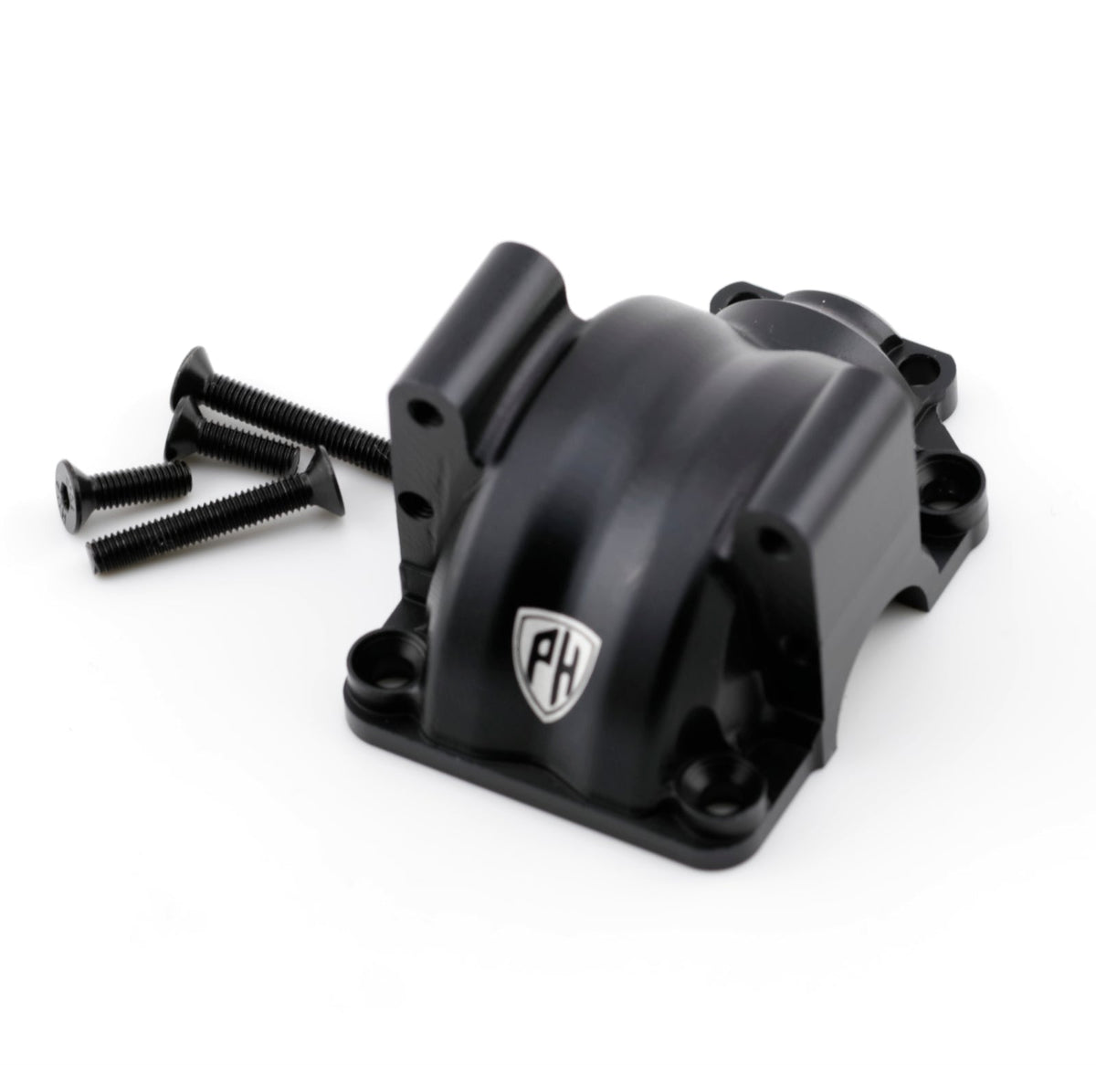 Powerhobby Aluminum Front Gearbox Cover Black Kyosho Fazer / Mad Van VE