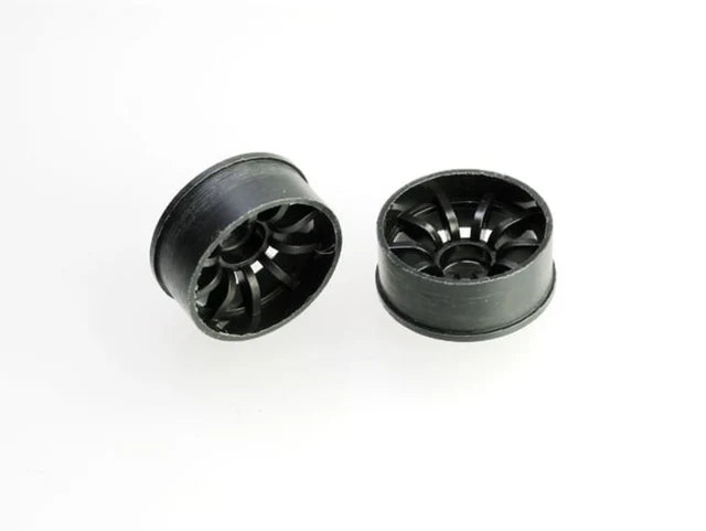 PN Racing Mini-Z 2WD Machine Cut 10 Spoke Front Wheel F3 Black Part #210BF3