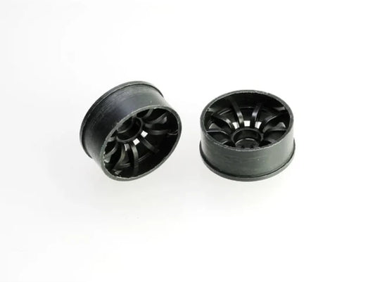 PN Racing Mini-Z 2WD Machine Cut 10 Spoke Front Wheel F3 Black Part #210BF3