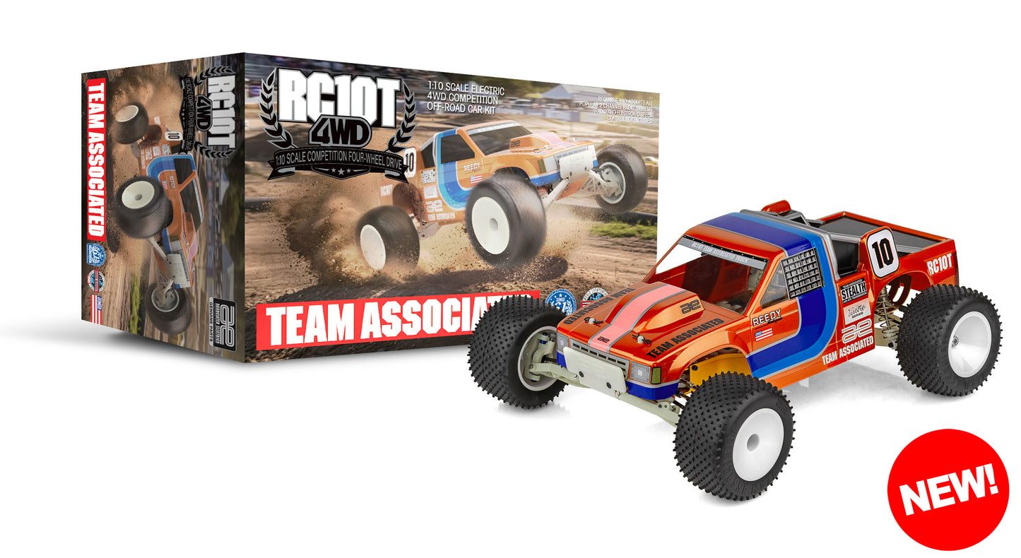 Team Associated RC10T 4WD Kit box art