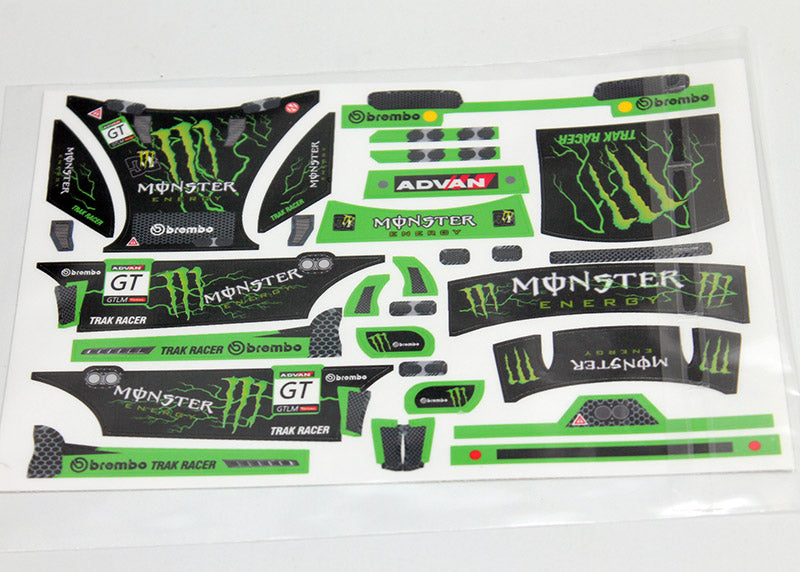 Raceway RC Part #RCR034 Jomurema GT-01 Decal Set - Theme 12