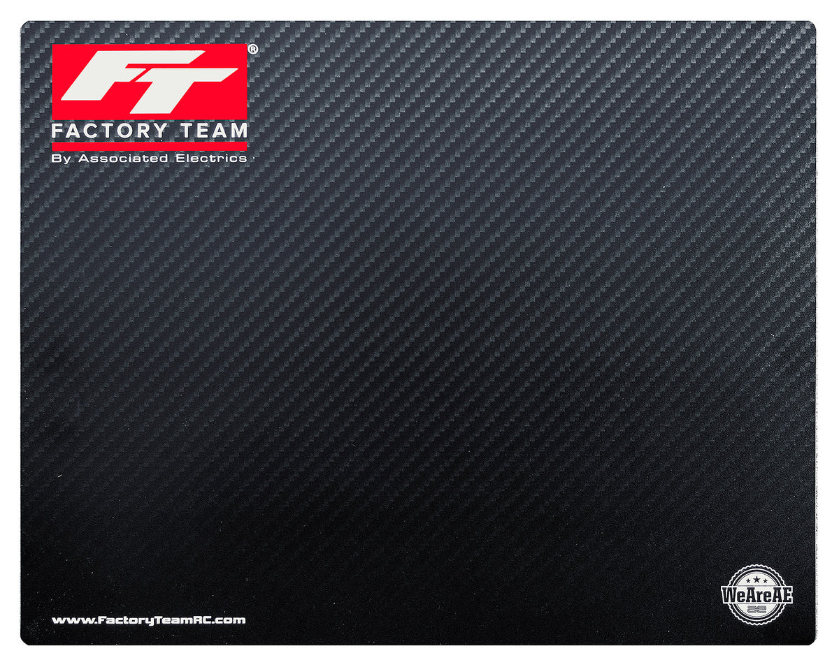 Factory Team Carbon Fiber Print Countertop/Setup Mat