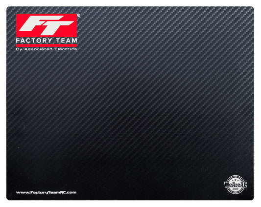 Factory Team Carbon Fiber Print Countertop/Setup Mat