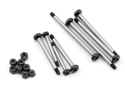 STRC Part #ST3640BK Hardened Polished Steel Lock-Nut Style Hinge-Pin Kit Slash/Rustler/Stampede 2wd