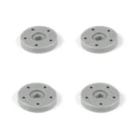 Tekno Part #TKR6705E Shock Piston Set (5×1.1, 5×1.2, flat/flat, 13mm, 4pcs)