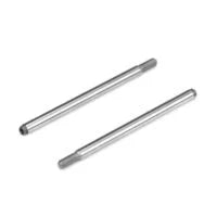Tekno Part #TKR6757 Shock Shafts (rear, steel, ET410, 2pcs)
