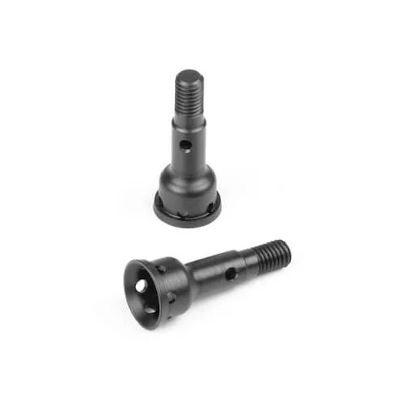 Tekno Part #TKR7070 Stub Axles (SCT410SL, M5 thread, hardened steel, 2pcs)