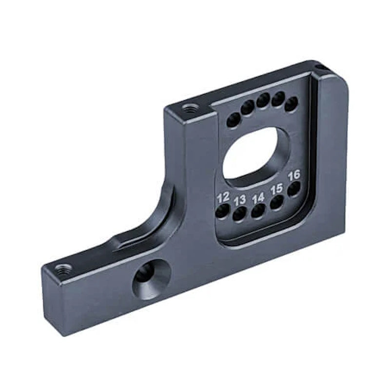 Tekno Part #TKR9511 Motor Mount (CNC, 7075, MT410 2.0)
