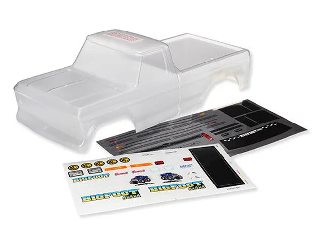 Traxxas TRA3660 "Bigfoot No.1" Monster Truck Body (Clear) - PowerHobby