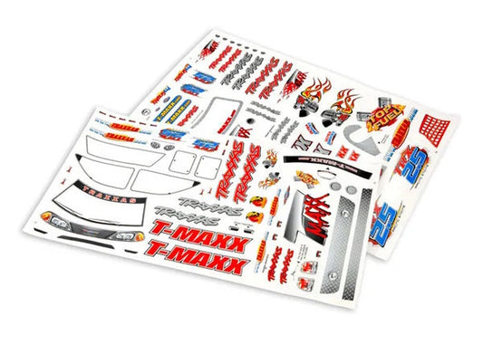 Traxxas TRA4913 Decals/Sticker Sheet: T-Maxx 2.5 & .15 - PowerHobby