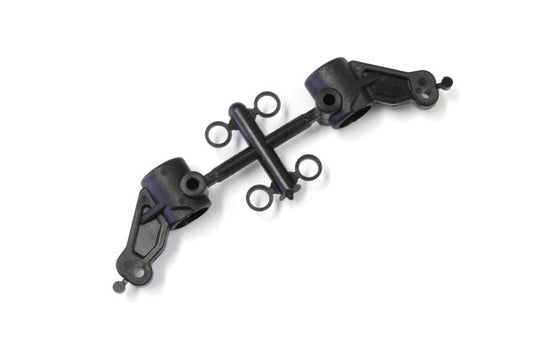 Kyosho Part #UMW743 Carbon Composite Front Knuckle Arm Set