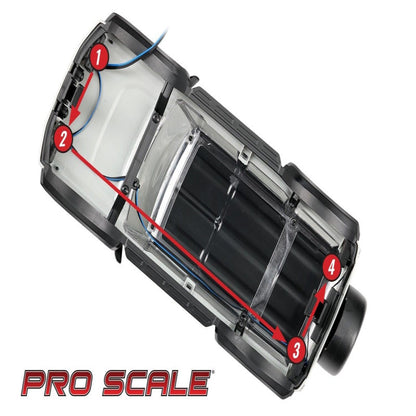 Traxxas 9784 TRX-4M Land Rover Defender Pro Scale LED Light Set - PowerHobby