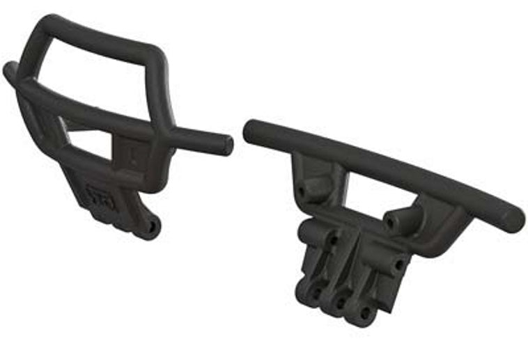 Arrma AR320402 MT Bumper Set Granite - PowerHobby