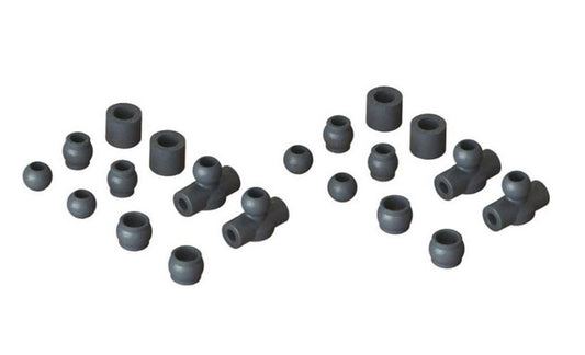 Arrma Composite Ball Set 6S Mojave Typhon Talion Infraction Limitless Kraton - PowerHobby