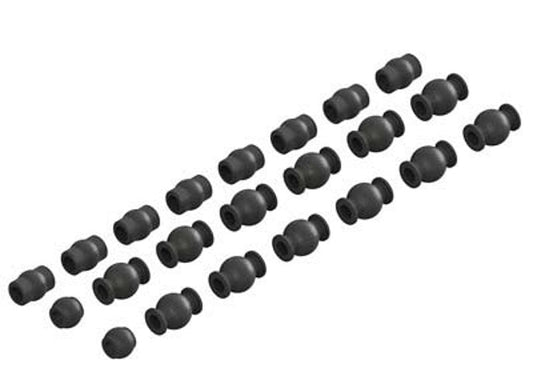 Arrma AR330515 Composite Pivot Ball Set Senton Granite - PowerHobby