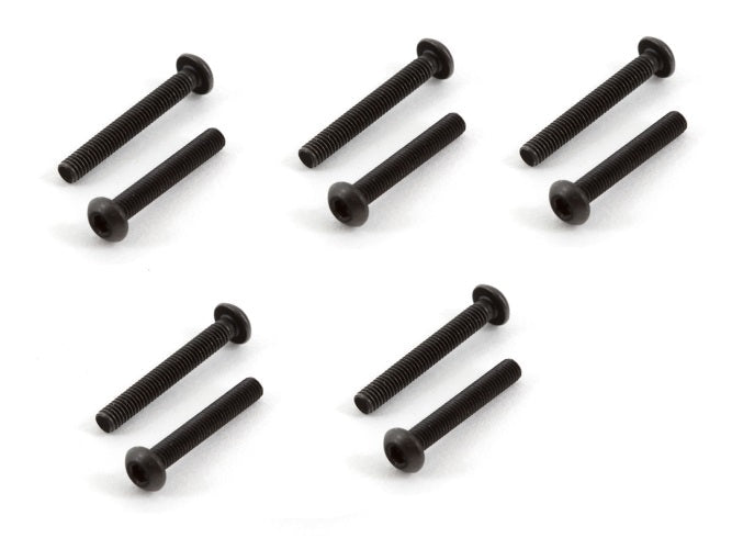 Arrma Button Head Screw 3x20mm Nero Raider Vortek Granite Fury Outcast Mojave - PowerHobby