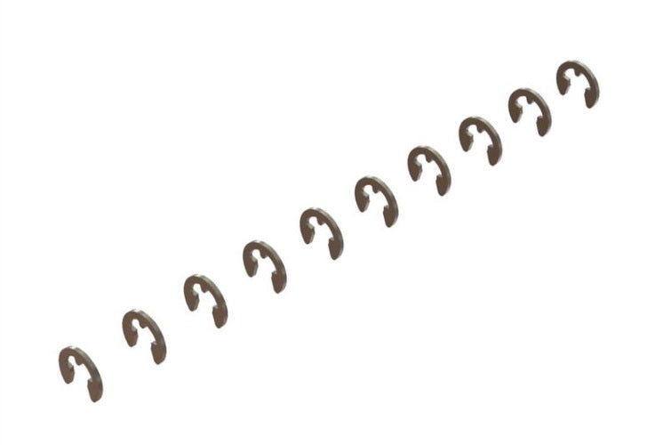Arrma ARA710006 E Clip Din 6799 3.2mm Kraton 4X4 8S Outcast 8S 1/7 Felony 6S - PowerHobby