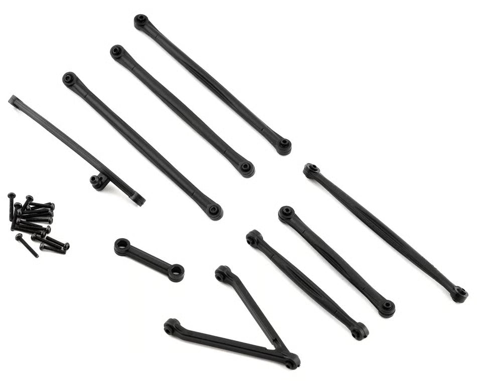 Axial Part #AXI204001 SCX24 Jeep JT Gladiator X-Long Suspension Links (153.7mm)