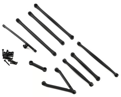 Axial Part #AXI204001 SCX24 Jeep JT Gladiator X-Long Suspension Links (153.7mm)