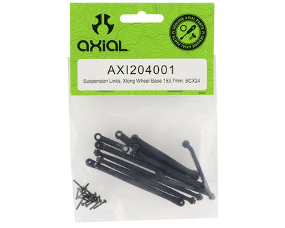 Axial Part #AXI204001 SCX24 Jeep JT Gladiator X-Long Suspension Links (153.7mm)