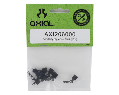 Axial Part #AXI206000 SCX24 3mm Body Clip w/Tab (10)
