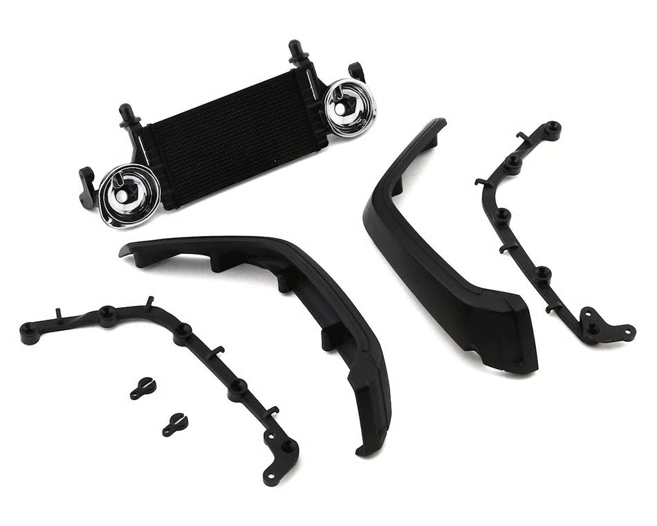 Axial Part #AXI230020 SCX10 III Jeep JLU Radiator & Front Fender Set