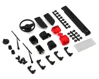 Axial Part #AXI230022 SCX10 III Jeep JLU Exterior Body Detail Parts