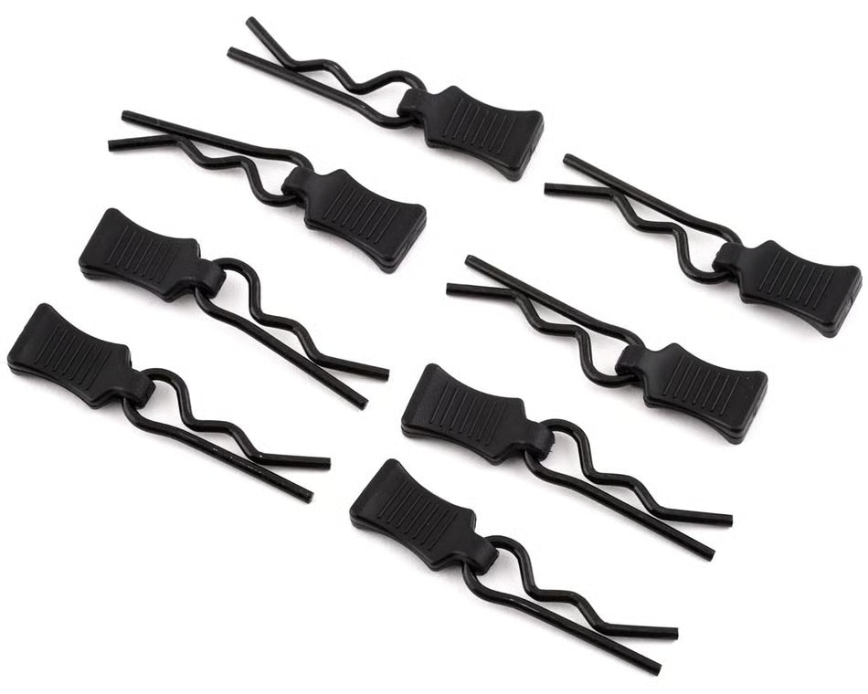 Axial Part #AXI250010 6mm Body Clip w/Tabs (8)