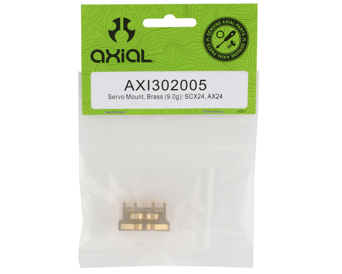 Axial Part #AXI302005 SCX24/AX24 Brass Servo Mount (9g)