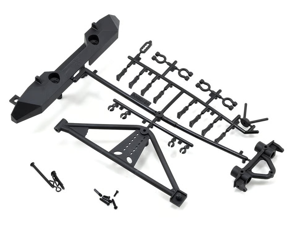 Axial Part #AX80126 SCX10 Poison Spyder JK RockBrawler Rear Bumper & Tire Carrier