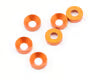 Axial Part #AXA1104 Cone Washers, 3x6.9x2mm, Orange (6pcs)