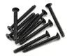 Axial Part #AXA471 3x30mm Self Tapping Flat Head Screw (Black) (10pcs)