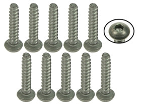 3Racing Part #TS-BSM210S M2x10 Titanium Button Head Screws (10pcs)