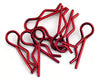 Bittydesign Part #BDBC-88R 1/8 Body Clips (Red)