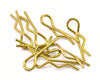 Bittydesign Part #BDBC-8GO 1/10 Body Clips (Gold)