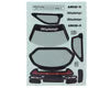Bittydesign Part #BDYBDMZ-KJN 1/28 KANJO-N Micro On-Road TC Polycarbonate Body (Clear) (98mm Wheelbase)