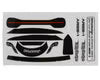 Bittydesign Part #BDYMZ-AS1 Ares-1 1/28 Mini-Z Body (Clear) (98mm Wheelbase)