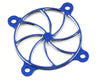 Team Brood Part #BRO-TBR-40MMBFCU 40mm Aluminum Fan Cover (Blue)