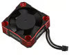 Team Brood Part #BRO-TBR-VENTUSERED Ventus Aluminum 30mm ESC Fan w/Micro Plug (Red)