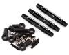 CEN Racing Part #CKD0375 F450 57mm Aluminum Panhard Bar & Steering Tie Rod (Black) (3)