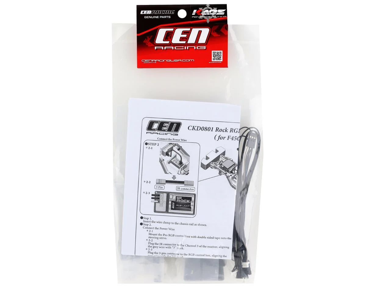 CEN Racing Part #CEGCKD0801 F450 KAOS RGB Rock Light Conversion Kit w/Module