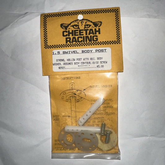Cheetah Racing Part #CHE2021 1.5" Swivel Body Post