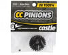 Castle Creations Part #CSE010-0065-29 Mod 1 Pinion Gear w/8mm Bore (26T)