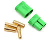 Castle Creations Part #CSE011-0065-00 4mm Polarized Bullet Connector Set (Male/Female)