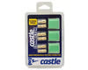 Castle Creations Part #CSE011-0068-00 6.5mm Polarized Bullet Connector (3) (Male)