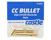 Castle Creations Part #CSE095-0010-00 8.0mm High Current CC Bullet Connector Set