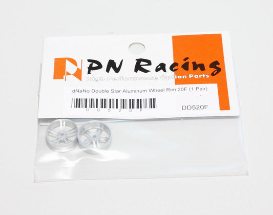 PN Racing Part #DD520F dNaNo Double Star Aluminum Wheel Rim 20F