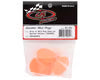 DE Racing Part #DER-GMP-O Gambler Dirt Oval Mud Plugs (Orange) (4pcs)