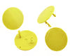 DE Racing Part #DER-GMP-Y Gambler Dirt Oval Mud Plugs (Yellow) (4pcs)