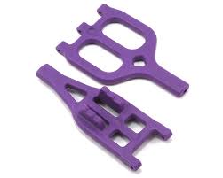 RPM Part #80468 T/E-Maxx 2.5, 2.5R & 3.3 A-Arms (Purple) fits all versions of the Traxxas T/E-Maxx